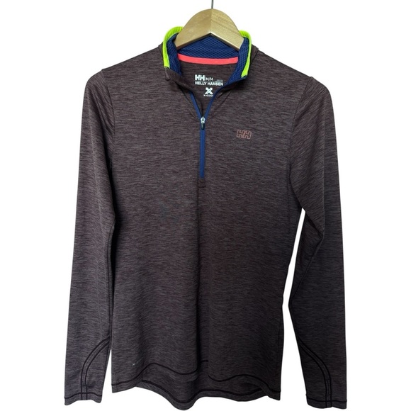 HELLY HANSEN Women's Aspire Flex 1/2 Zip Pullover Long Sleeve Running Top Medium - Picture 2 of 3